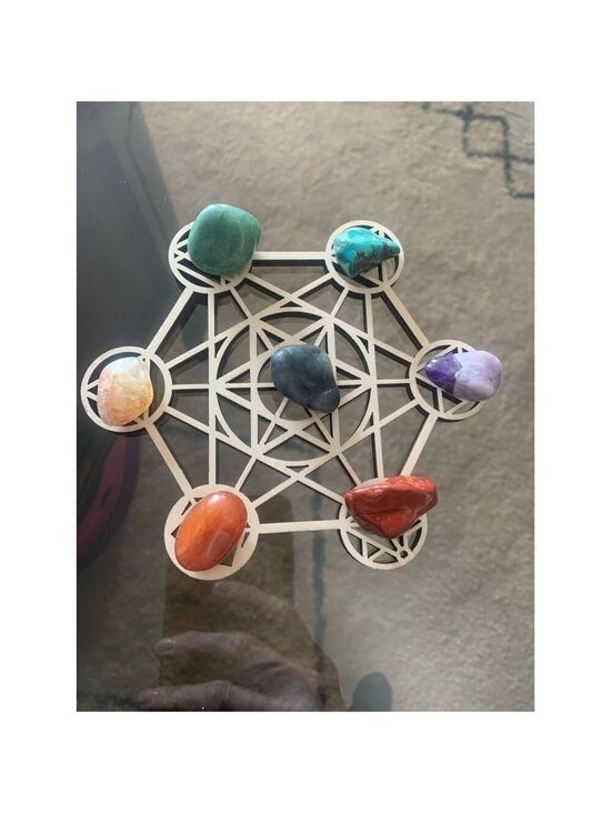 Other - CHAKRA Grid ~ Authentic Stones  
Jasper,carnelian,citrine,aventurine,turquoise,